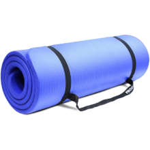 PROIRON 15mm High Density Exercise Mat with Carrying Strap – Blue Review & Compare on 4utoday